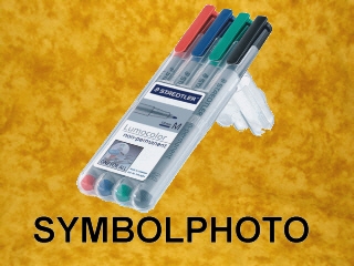 Staedtler Lumocolor Folienschreiber, 4er-Set